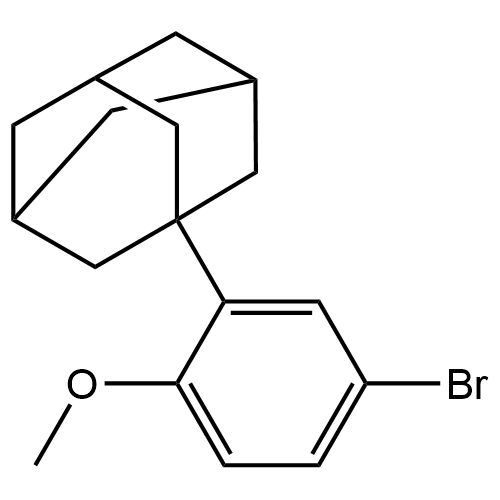 2-(1-金刚烷基)-4-溴苯甲醚,98%