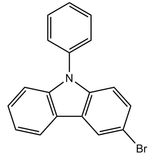3-溴-9-苯基咔唑,98%(GC)