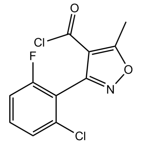 3-(2-氯-6-氟苯基)-5-甲基异唑-4-羰基氯,97%
